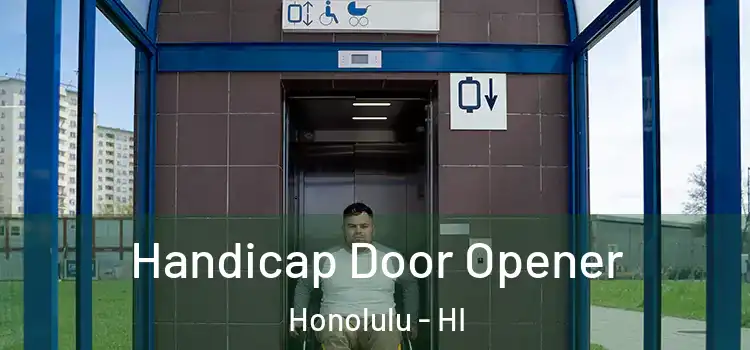  Handicap Door Opener Honolulu - HI